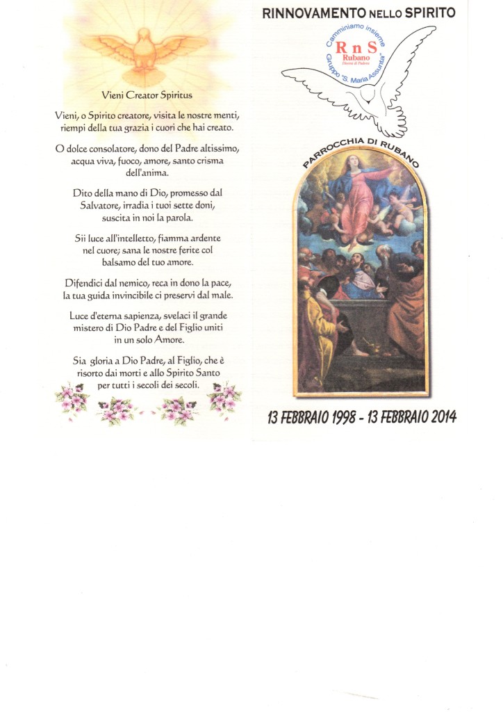 Rinnovamento20Anniversario